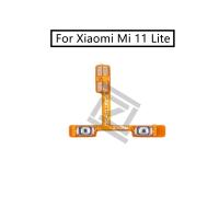 เหมาะสำหรับ Xiaomi Mi 11 Lite ปุ่มเปิดคีย์ด้านข้างปรับปิดปุ่ม Flex สำหรับอะไหล่ซ่อม Mi 11 Lite