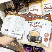 ???    ? กาแฟ Chekhup ipoh white coffee 3in1 40G. * 12 ซอง ( 480 G. ) ? รสออริจินัล มี 12 ซองใหญ่ เป็นกาแฟขาวอีกตระกูลหนึ่ง ของกาแฟมาเลเชีย ???