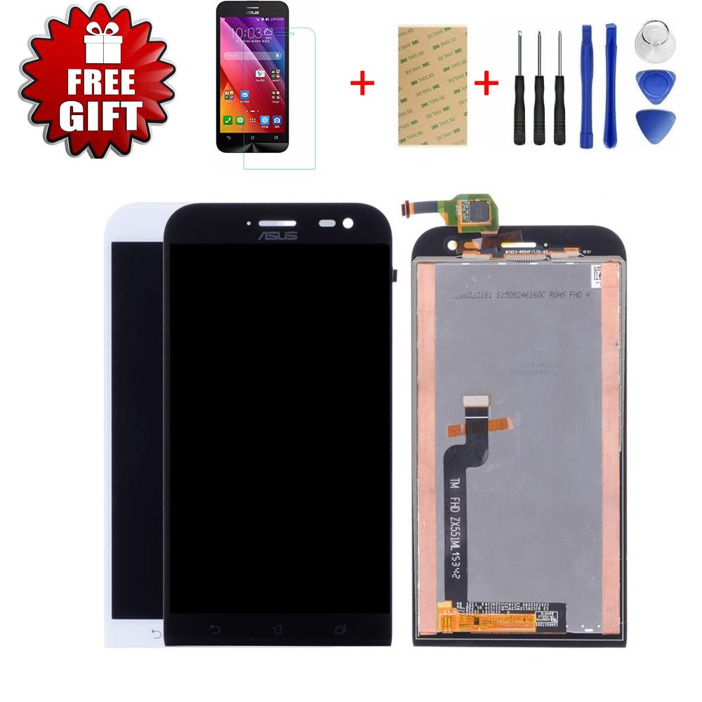 LCD Touch Screen Digitizer Glass Assembly For Asus Zenfone Zoom ZX551ML Z00XS 