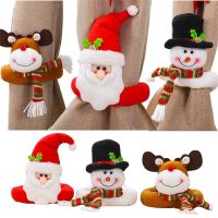 【CW】 New Year Gifts Elk Ornaments Curtain Buckle Holder Decorations