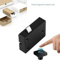 Fingerprint Hidden Drawer Lock Smart Home Biometric identification Rechargeable for Wardrobe File Cabinet Furniture