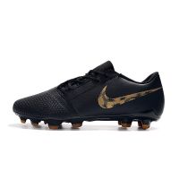 【NOV】 22-23New Original Venom FG Football Black Gold Boot