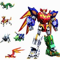 2022ของขวัญของเล่นเด็กใหม่5 In 1ประกอบ Dinozords หุ่นยนต์แอคชั่นแรนเจอร์เมกาซอร์ดของขวัญของเล่นเด็กฟิกเกอร์ของเล่นเด็ก