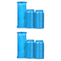 90Pcs 1000Ml Vomit Bags Motion Sickness Bags Blue Emesis Bags Disposable Rod Bags for Car Jute Bag Travel