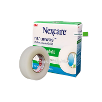 3M Nexcare First Aid Transpore 3เอ็ม เน็กซ์แคร์ ทรานสพอร์ เทปแต่งแผลชนิดใส 1/2 นิ้วx10 หลา