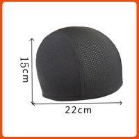 +【‘ Motorcycle Cycling Cap Quick Dry Breathable Moisture Wicking Under Helmet Beanie  Inner Lined Dome Sport Cap Motor Accessories