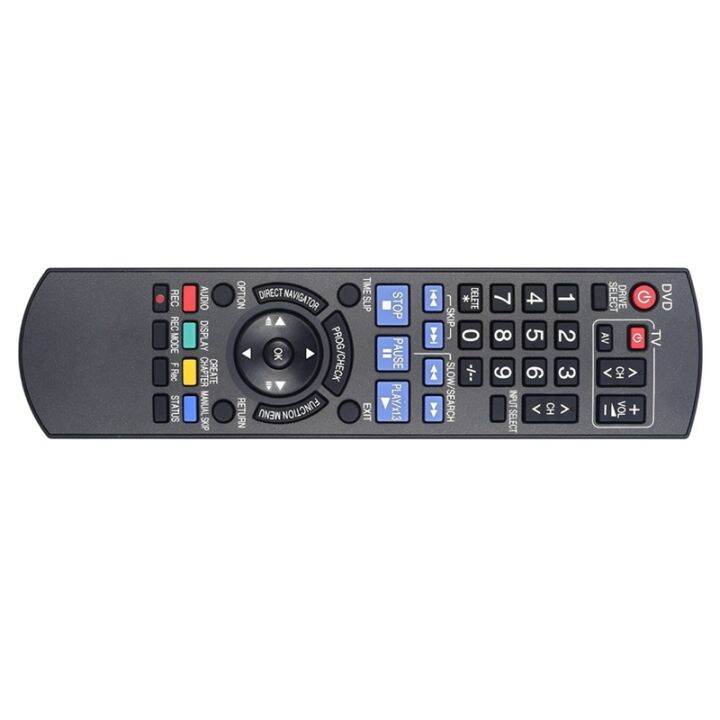 1-pcs-n2qayb000134-remote-control-black-replacement-parts-for-panasonic-dvd-player-dmr-eh57-dmr-eh67-dmr-eh68-dmr-eh58