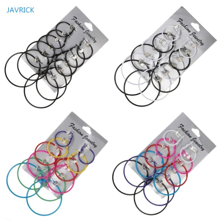 yp-6-pairs-set-hoop-earrings-jewelry-fashion-drop-for
