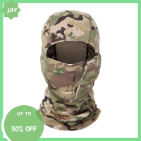 ?【Lowest price】Jay ชุดว่ายน้ำแบบเต็มหน้าผ้าพันคอขี่จักรยานเต็มหน้าปกคอหัวยุทธวิธี airsoft CAP