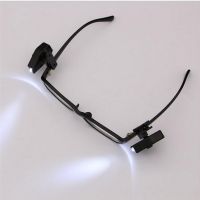 2pcs Flexible Book Reading Lights Lamp Night Light For Eyeglass And Tools Universal Portable Mini LED Eyeglass Clip On Book Night Lights