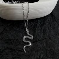 New Animal Snake Dangle Necklace Women Pendant Minimalist Style Alloy Trendy Female Birthday Jewelry Gift Party