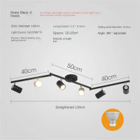 Haoze ครัวผนังโคมไฟเพดาน GU10 Led ไฟเพดานบ้านห้องนั่งเล่นไฟเพดานผนังโคมไฟเพดานร้านขายเสื้อผ้า