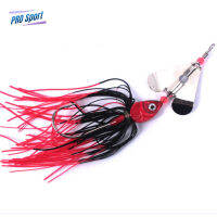 PRO ชุดเหยื่อตกปลา Spinner เหยื่อลูกปัดเลื่อมเครา Pike Fishing Tackle ยาง Jig Hard Bait