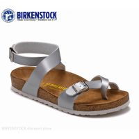 Birkenstocks yara womens shoes classic cork silver matte sandals 34-43