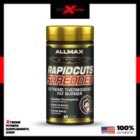 AllMax Nutrition: Rapidcuts Shredded 90 Capsules / Rapid Fat L๐ss Catalyst with Sustained Release Thermogenics