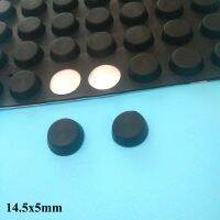 49Pcs/98Pcs 14.5*5Mm Self-Adhesive Door Stopper Rubber Damper Buffer Home Cabinet Bumpers Furniture Silicone Rubber Feet Pads Decorative Door Stops