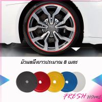 (Flash-Sale) ยางแต่งขอบล้อแม็กซ์ ยางกันขอบโครเมี่ยยาง  ยางแต่งกันรอยล้อแม็ก car wheel protector สุดคุ้ม ล้อซุป วงล้อ ขอบล้อ ขอบล้ออลูมิเนียม