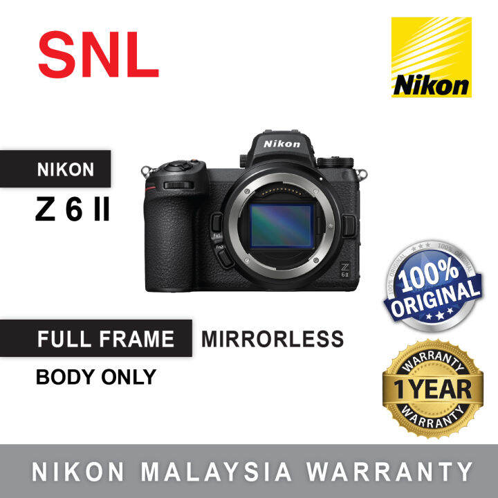 Nikon Z 6II Mirrorless Camera FREE EXTREME PRO 64GB SD PWP FTZ II Lazada
