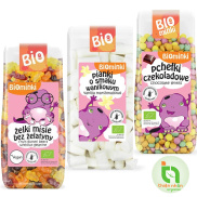 Kẹo dẻo marshmallows kẹo viên socola hữu cơ Biominki 100g