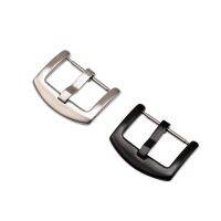 “：{ 16 18 20 22 24 26Mm Metal Watchband Buckle High Quality Hydraulic Buckle Silver Black Colorful Stainless Steel Clasp Accessories