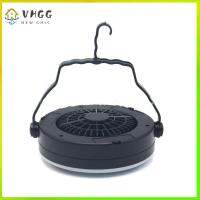 VHGG USB Outdoor 2 in 1 Tent Lamp Camping LED Light Fan Light Caravan Hanging Lantern