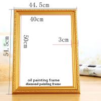 Wood stretcher diy oil painting diamond Mosaic Thick wood frame wall painting picture frame Photo Inner frame sticker
