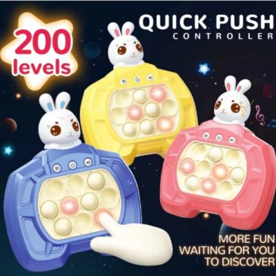Upgraded version Pop Light and Quick Push Game Budget Toys for Kids Adult Decompression Sensory Toys Fun Game Gift for Boys and Girls