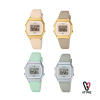 CASIO ผู้หญิงสายหนัง LA680WEGL | LA680WELสีพาสเทล