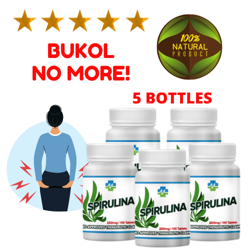 HC Spirulina Tablets para sa bukol or almoranas Improves Blood Lipids
