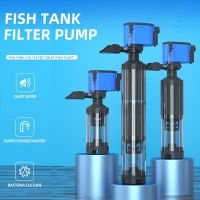 5 In 1 Aquarium Filter Pump Silent Internal Fish Tank Submersible Water Pump Aquarium Pneumatic Filter Accessories 110V/220V