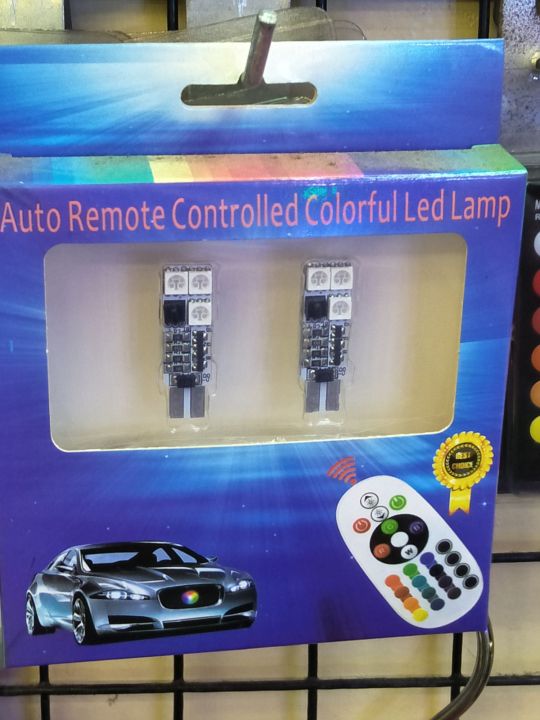 NC ไฟหรี่ LED หลายสีหลาย Step ใช้ไฟ 12 โวลท์สามารถใช้กับรถได้ทั่วๆไป