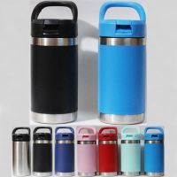 12 OZ Kids Water Bottle Stainless Steel Tumblers With Straw Lid 12OZ Large Capacity Sports Cups Best Quality Mugs