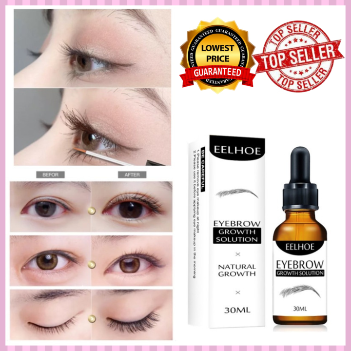 100% Very Effective EYEBROW GROWTH SOLUTION- EELHOE Eye Brow Growth ...