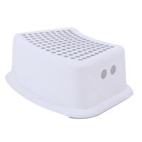 Plastic Non-Slip Chair Childrens Stackable Step Stool Assistant Assistant Kitchen Bathroom Toilet Chair