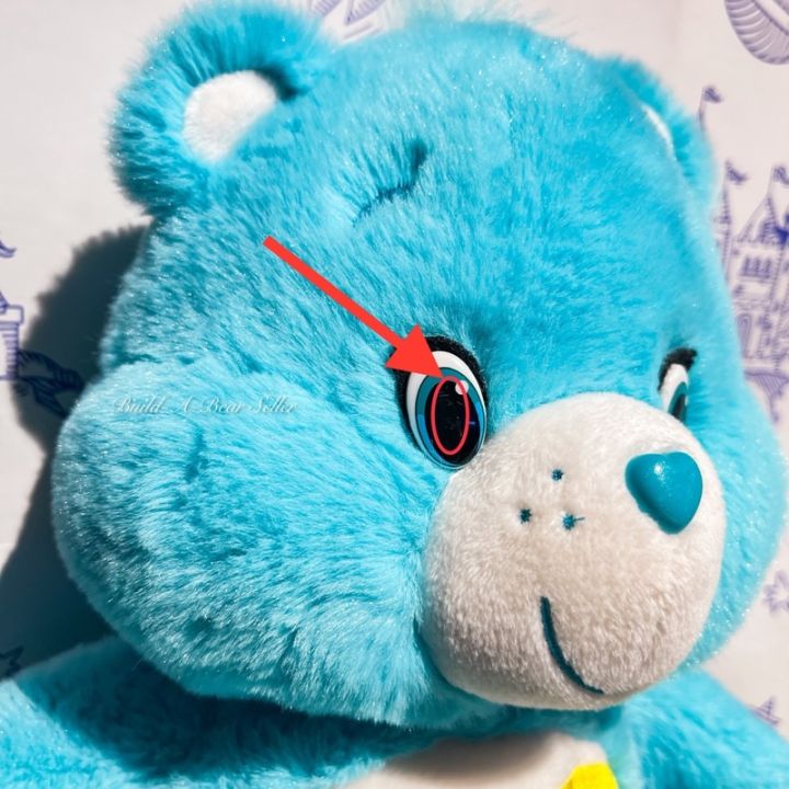 ตุ๊กตาแคร์แบร์-carebears-wish-bear-16-นิ้ว-40cm-มือสองจากอเมริกา-สินค้าคุณภาพดี-ทำความสะอาดแล้ว