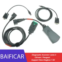 Baificar ของแท้รถวินิจฉัยสแกนเนอร์ Lexia-3 PP2000 OBD PSA XS EVOL 9780.Z5สำหรับซีตรอง เปอโยต์สนับสนุนใหม่ Diag 7.83