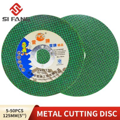 2-50PCS Cut Off Wheels 5 Inch Metal Cutting Disc Stainless Steel Grinding Wheels Double Mesh Ultra-Thin Resin Angle Grinder
