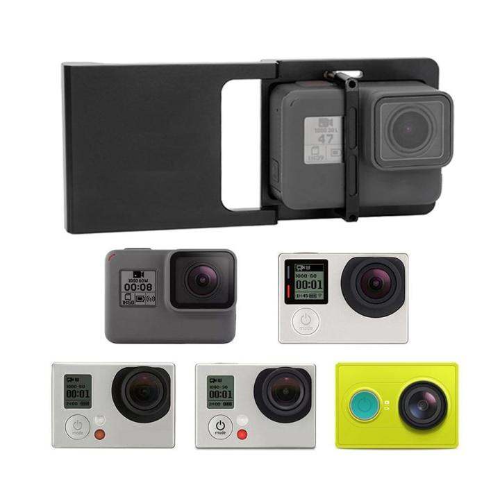 แผ่น-pc-ยึดกล้อง-gopro-hero-7-6-5-4-3-xiaomi-yi-for-dji-osmo-smartphone-gimbal-stabilizer