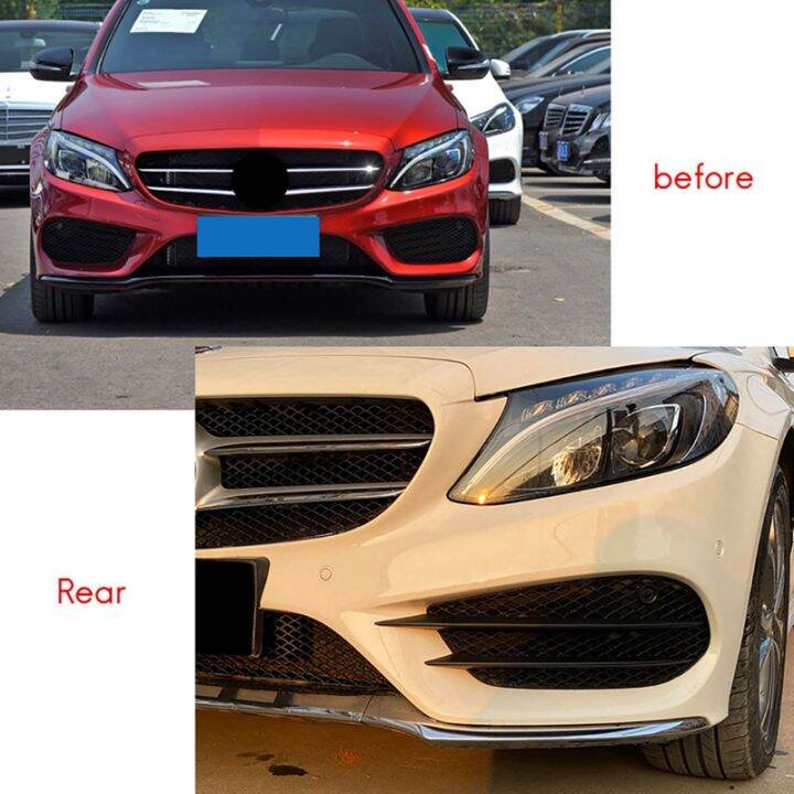 front-bumper-grill-grid-fog-light-cover-for-mercedes-benz-c-class-w205-c180-c200-c260-2015-2018-amg-modification