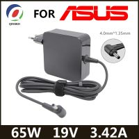 3.42A 19V 65W 4.0X1.35เครื่องชาร์จแล็ปท็อปพลังงานอะแดปเตอร์สำหรับ Asus Zenbook UX32VD UX305CA Ux31a X201e ADP-65DW S200e Ux305f