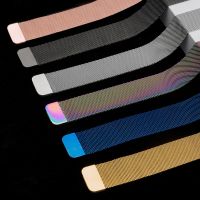 lumude Milanese Loop For xiaomi Mi Band 8 Strap global version accessories smartwatch belt bracelet pulseira correa miband 8 NFC strap