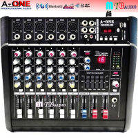 POWER MIXER เพาเวอร์มิกเซอร์ ขยายเสียง มีบลูทูธ 6Channel 500W Power Audio Karaoke Mixer BLUETOOTH USB/SD CARD EFFECT รุ่น PMX602D จัดส่งฟรี เก็บเงินปลายทางได้