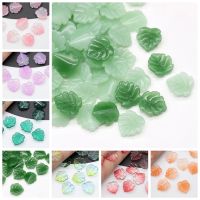 【YD】 10pcs 14x15mm Lampwork Glass Pendants Loose Beads for Jewelry Making Crafts Findings