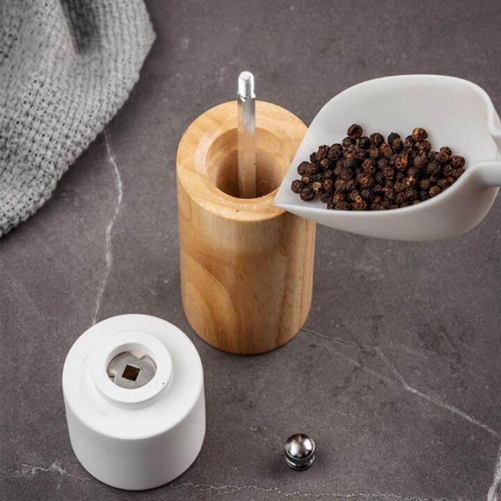 6-inch-wood-ceramic-salt-pepper-grinder-manual-rotor-adjustable-natural-spice-pepper-mill-grinder-for-kitchen-cooking-tools