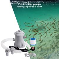 330 Gallons Swimming Pool Pump Filter Kit Effective Filte Easy To Use Electric Filter Pump US/EU/UK Water Cleaning