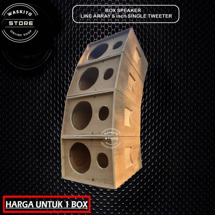 Box Speaker Line Array 5 Inch Single Tweeter Bulat Lazada Indonesia