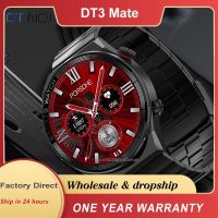 ZZOOI DT3 Mate Smart Watch Men 1.5 Inch 454*454 High Display NFC Bluetooth Call Voice Assistant Fitness Bracelet Business Smartwatch