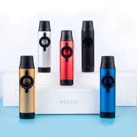 Kazoo Professional Kazoo โลหะเรซิ่น Kazu ขลุ่ย Woodwind Instrument ไม้ Kazoo ไดอะแฟรมปากเครื่องดนตรี Kazoo