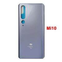 Xiaomi Mi เดิม10 Mi10 5กรัมกระจกหลังเคสสำหรับ Xiaomi ประตูหลังที่อยู่อาศัย Xiaomi Mi แบตเตอรี่10 LPDDR5ฝาหลังเปลี่ยนชิ้นส่วนซ่อม