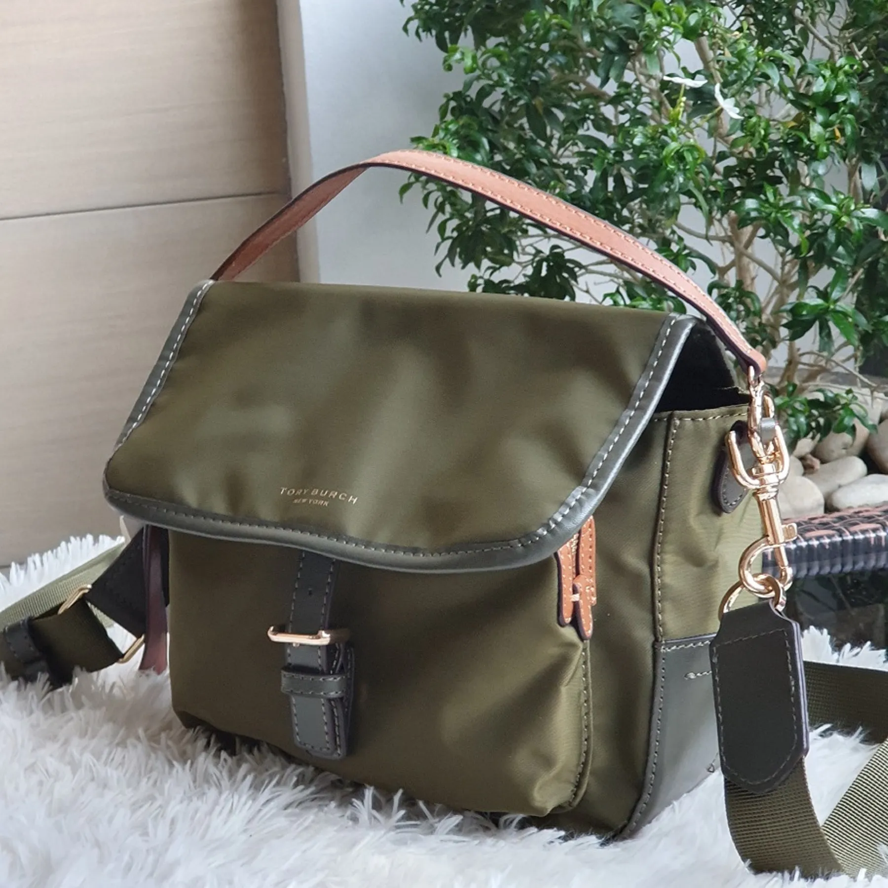 .Y. . Perry Nylon Crossbody Bag - Army Green | Lazada PH